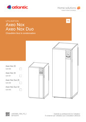 Atlantic Axeo Nox Duo 25 Utilisation
