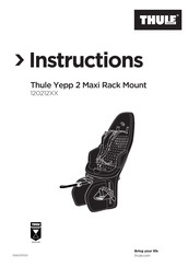 Thule Yepp 2 Maxi Rack Mount Instructions