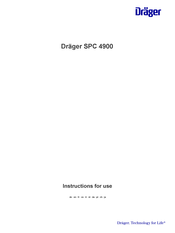 Dräger SPC 4900 Notice D'utilisation