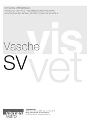 vismaravetro Vasche SV Notice De Montage