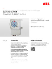 ABB EasyLine EL3060 Mode D'emploi