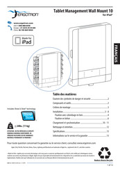 Ergotron Tablet Management Wall Mount 10 Mode D'emploi