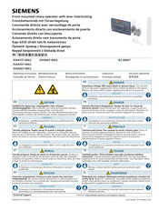 Siemens 3VA9267-0EK2 Notice D'utilisation