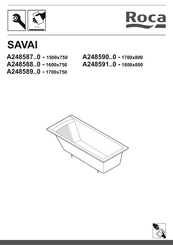 Roca SAVAI A248590 0 Série Instructions D'utilisation