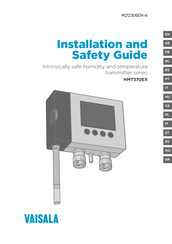 Vaisala HMT370EX Guide D'installation