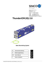 Simco-Ion ThunderION 2.0 Notice D'utilisation