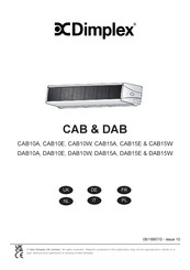 Dimplex DAB10A Instructions D'installation Et D'utilisation