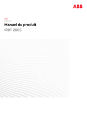 ABB IRBT 2005 Manuel Du Produit