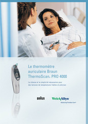 Braun ThermoScan PRO 4000 Guide Rapide