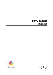 Pinnacle PCTV 7010iX Mode D'emploi