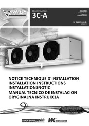 Heatcraft 3C-A3143-R Notice Technique D'installation