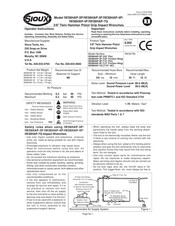 SIOUX IW38HAP-3F Instructions De Fonctionnement