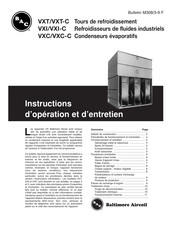 BAC VXI/VXI-C Instructions D'opération Et D'installation