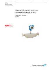 Hart Proline Promass H 300 Manuel De Mise En Service