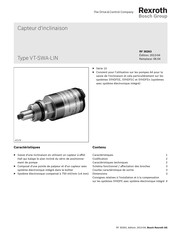 Bosch Rexroth VT-SWA-LIN Fiche Technique