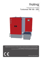 Fröling Turbomat TM 150 Instructions De Montage