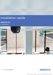 Mobotix AG BeyondHumanVision D71 Installation Rapide