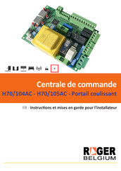 Roger H70/104AC Instructions Pour L'installateur
