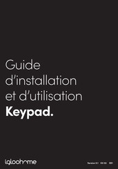 igloohome Keypad Guide D'installation Et D'utilisation