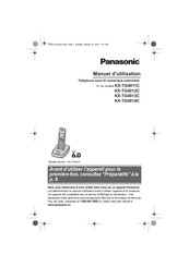 Panasonic KX-TG4014C Manuel D'utilisation