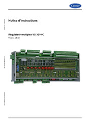 Carrier VS 3010 C Notice D'instructions