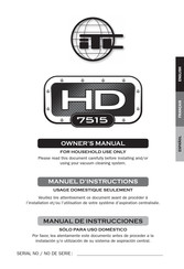 ITC HD7515 Manuel D'instructions