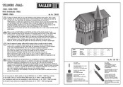 Faller 120102 Instructions De Montage