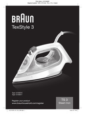 Braun TexStyle 3 TS 3 Mode D'emploi