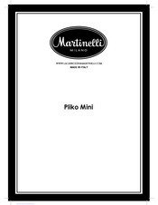 Martinelli Pliko Mini Instructions