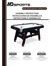 MDsports AWH060 017E Instructions D'assemblage