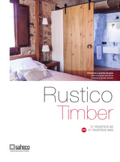 Saheco Rustico Timber SF-RUSTICO 80 Mode D'emploi