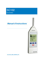 CESVA SC102 Manuel D'instructions