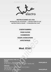 Jata electro CF301 Instructions D'usage