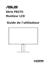 Asus PB27U Serie Guide De L'utilisateur