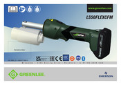 Klauke Greenlee LS50FLEXCFM Mode D'emploi