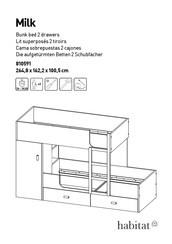 Habitat Milk 810591 Manuel D'utilisation