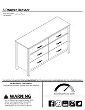 Ameriwood HOME 5364222COM Instructions De Montage