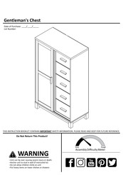 Ameriwood HOME 5991196COM Instructions De Montage