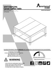 Ameriwood HOME 5047196PCOM Instructions De Montage