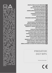 Lavorwash PREDATOR DGT WPS Instructions De Montage