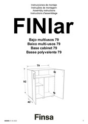 Leroy Merlin FINSA FINlar Instructions D'assemblage