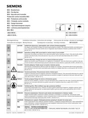 Siemens BD2-S90-B Serie Instructions De Montage