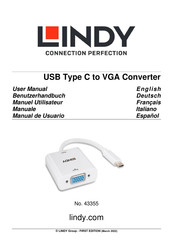 Lindy 43355 Manuel Utilisateur