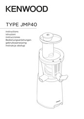 Kenwood JMP40 Instructions