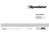 Roadstar RCR-3750UMP Manuel D'instructions