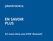 Plantronics K100 Mode D'emploi