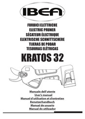 IBEA KRATOS 32 Manuel D'utilisation Et D'entretien