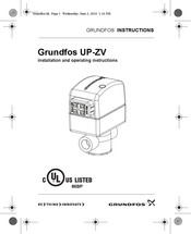 Grundfos UP-ZV Notice D'installation Et De Fonctionnement