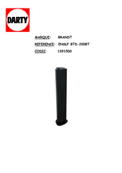 Brandt ENSLF BTD-200BT Notice D'utilisation