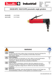 Desoutter Industrial Tools KA320-9FE Instructions Originales